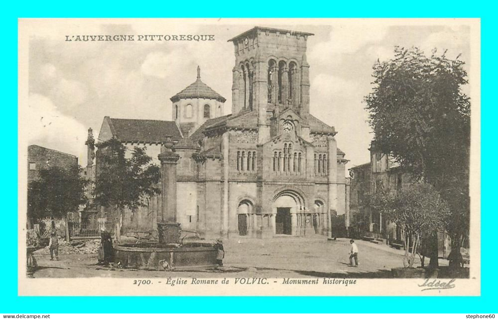 A827 / 061 63 - VOLVIC Eglise Romane - Monument Historique - Volvic