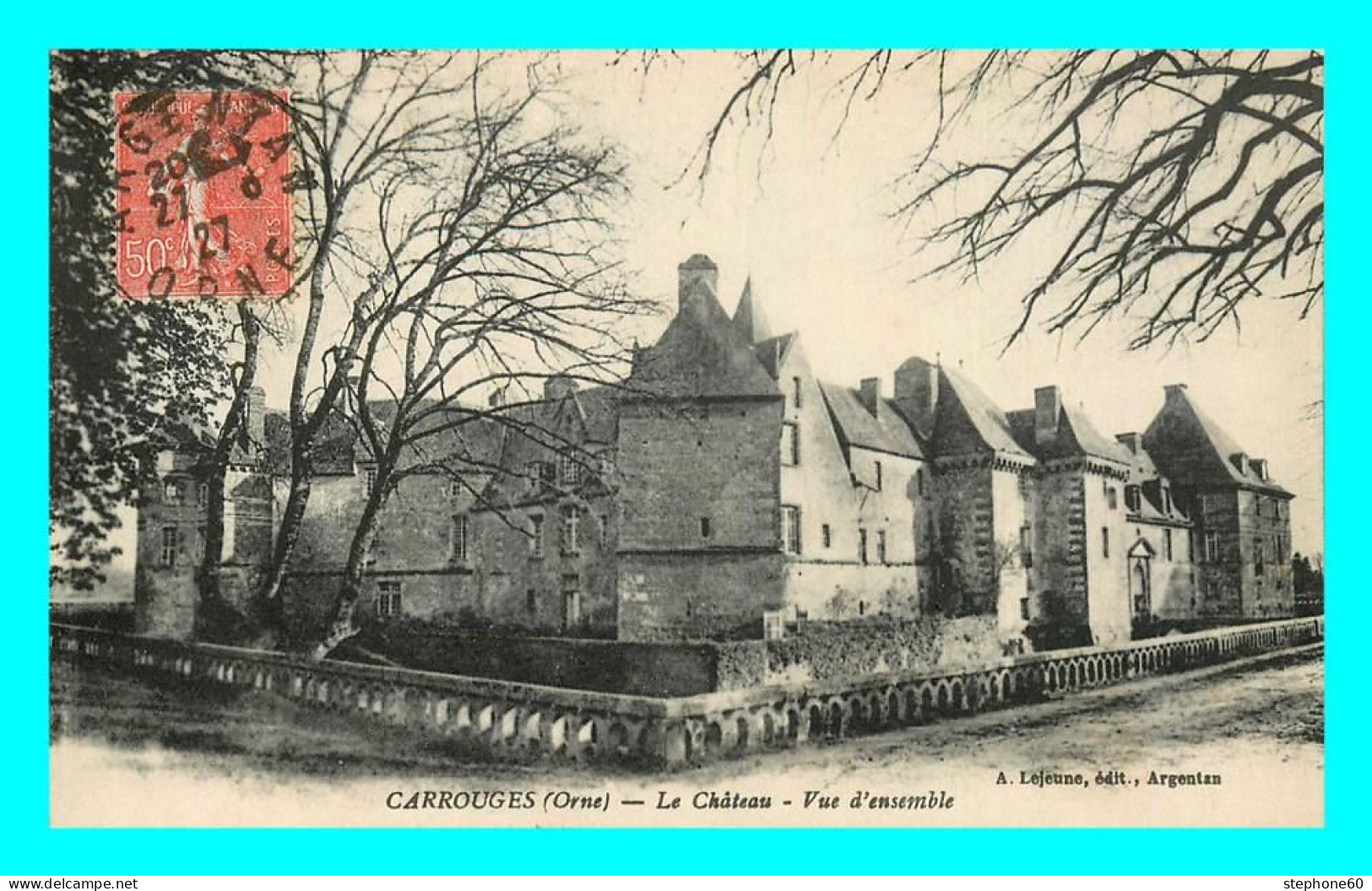A830 / 537 61 - CARROUGES Chateau Vue D'ensemble - Carrouges