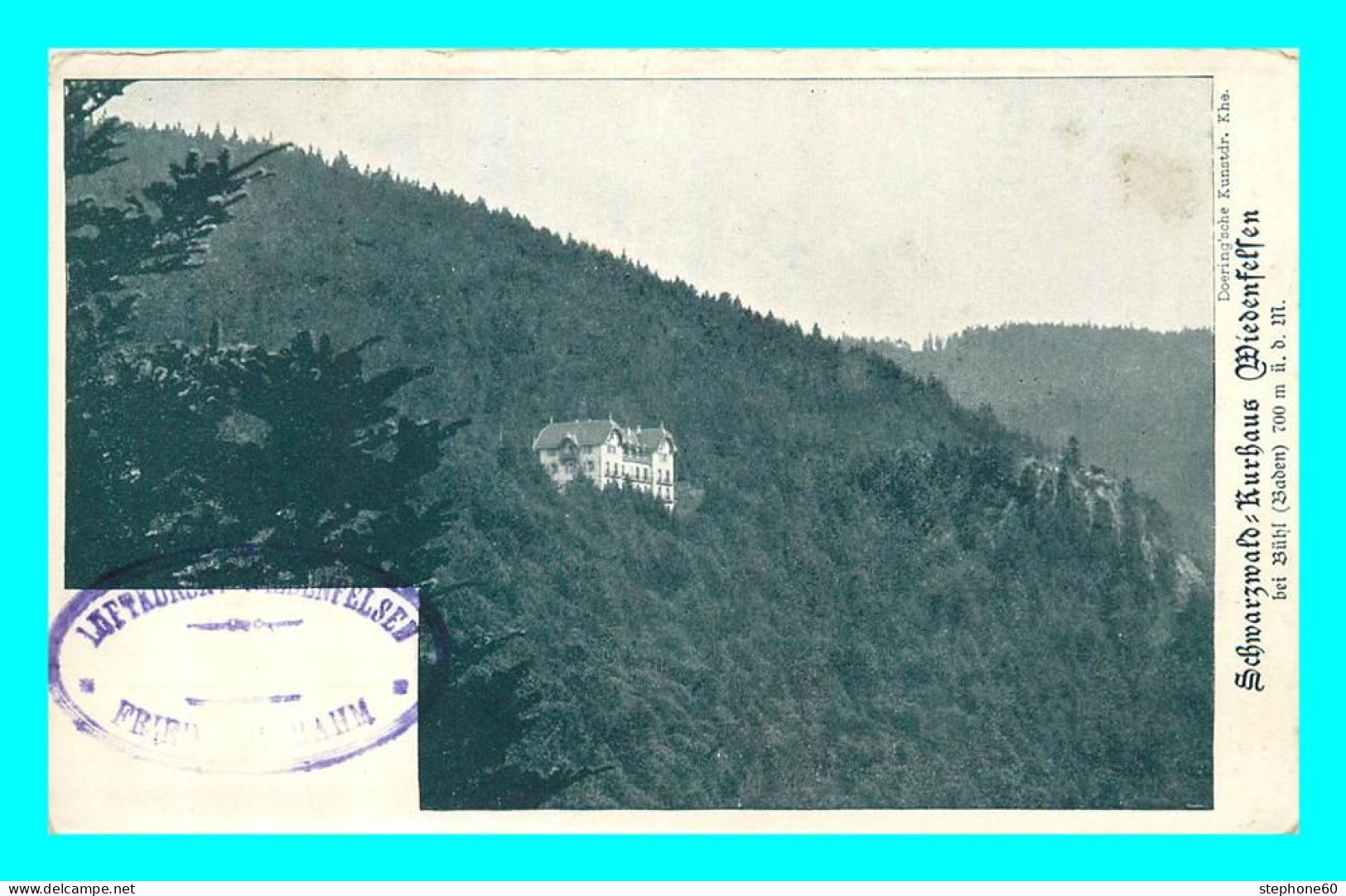 A830 / 559 Allemagne Schwarzwald Kurhaus Widenfelden Bei Buhl - Buehlertal