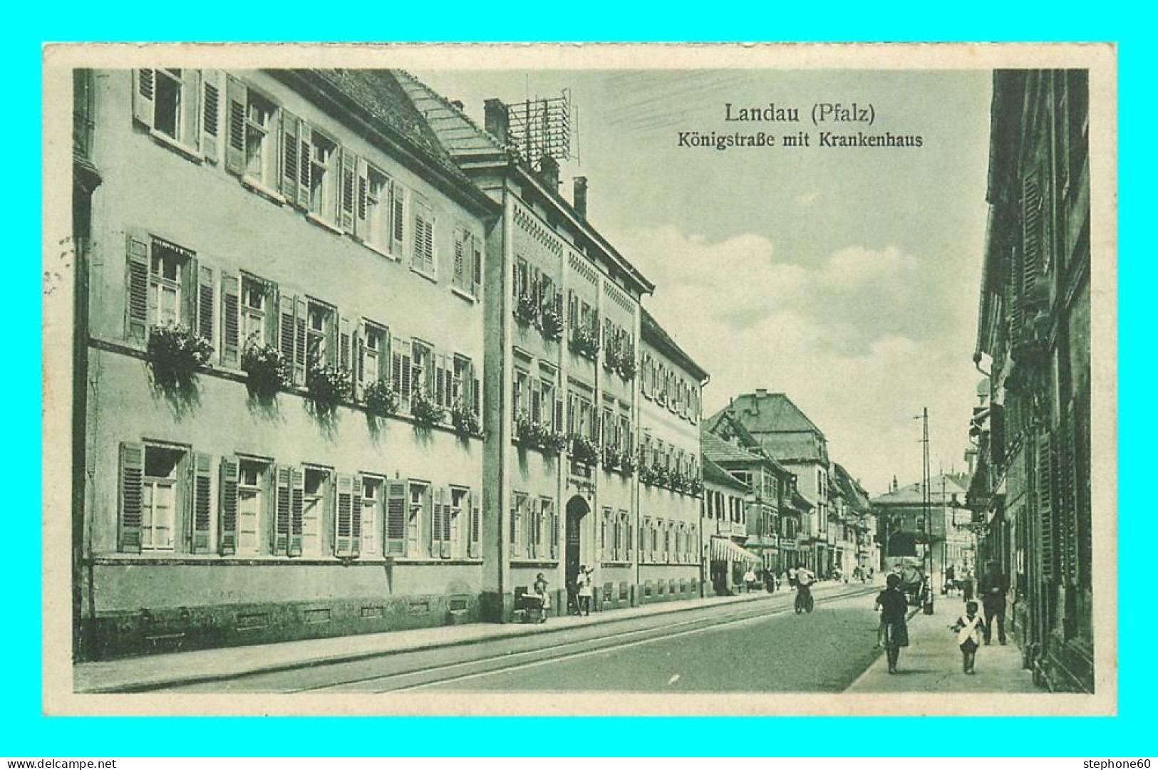 A830 / 561 LANDAU Pfalz Konigstrasse Mit Krankenhaus - Landau