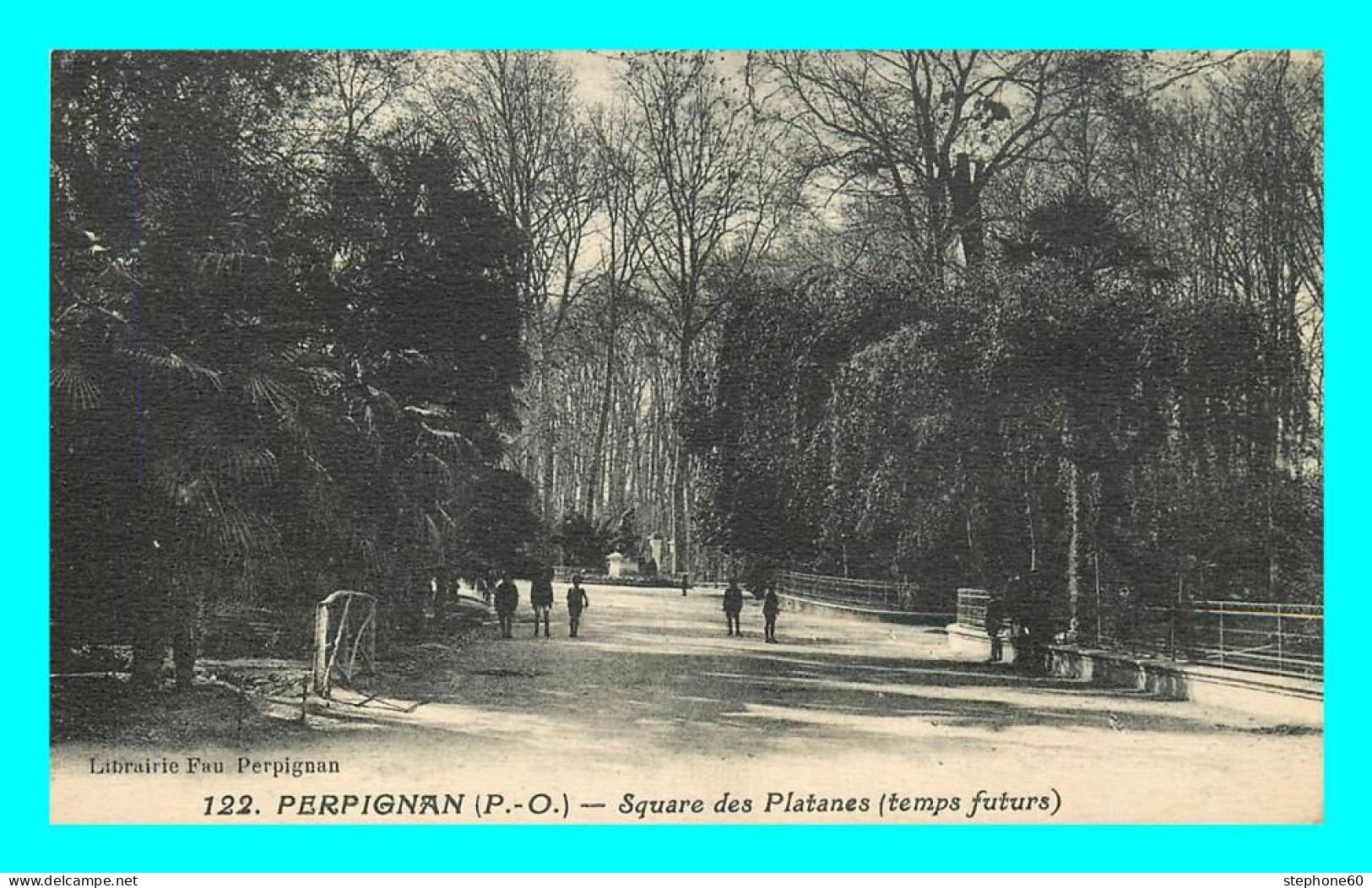 A831 / 021 66 - PERPIGNAN Square Des Platanes - Perpignan