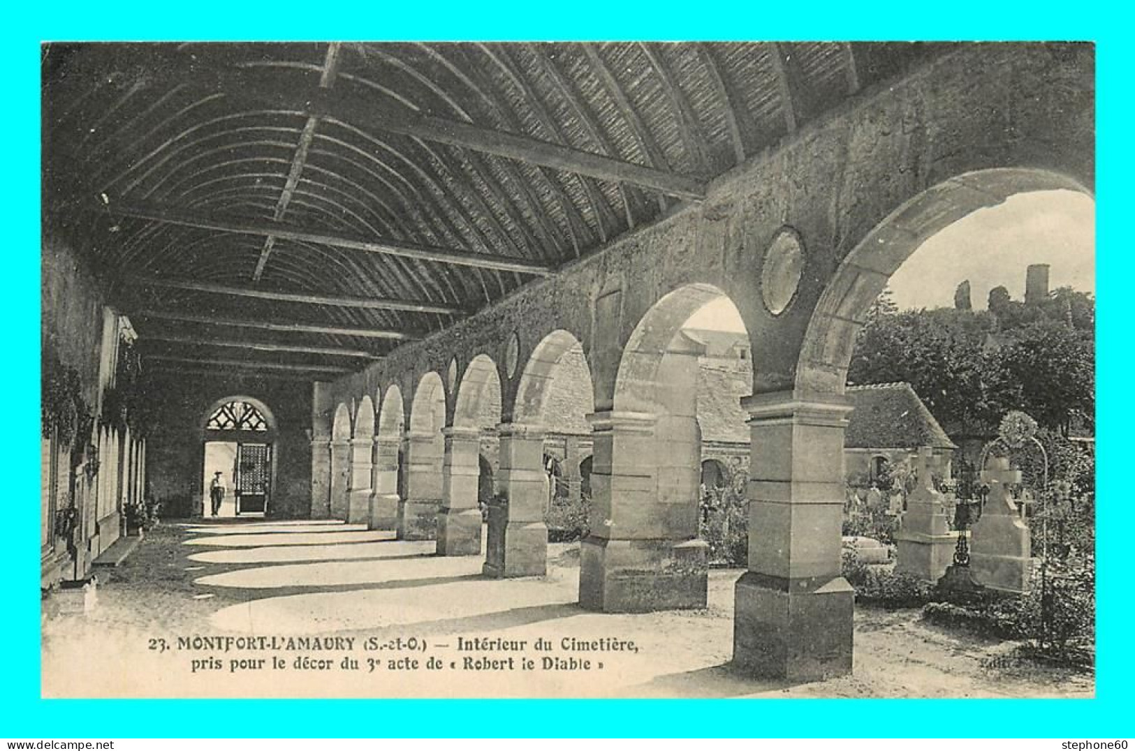 A831 / 013 78 - MONTFORT L'AMAURY Intérieur Du Cimetiere - Montfort L'Amaury