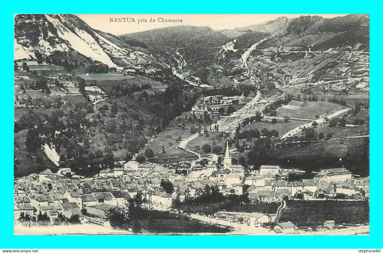 A831 / 163 01 - NANTUA Pris De Chamoise - Nantua