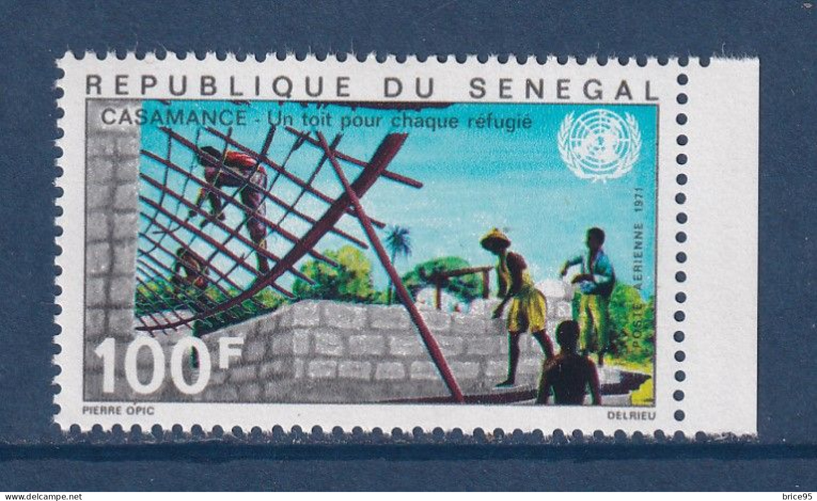 Sénégal - YT PA N° 97 ** - Neuf Sans Charnière - Poste Aérienne - 1971 - Senegal (1960-...)