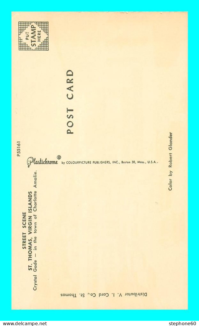 A831 / 627  ST THOMAS Virgin Islands Street Scene - Islas Vírgenes Británicas