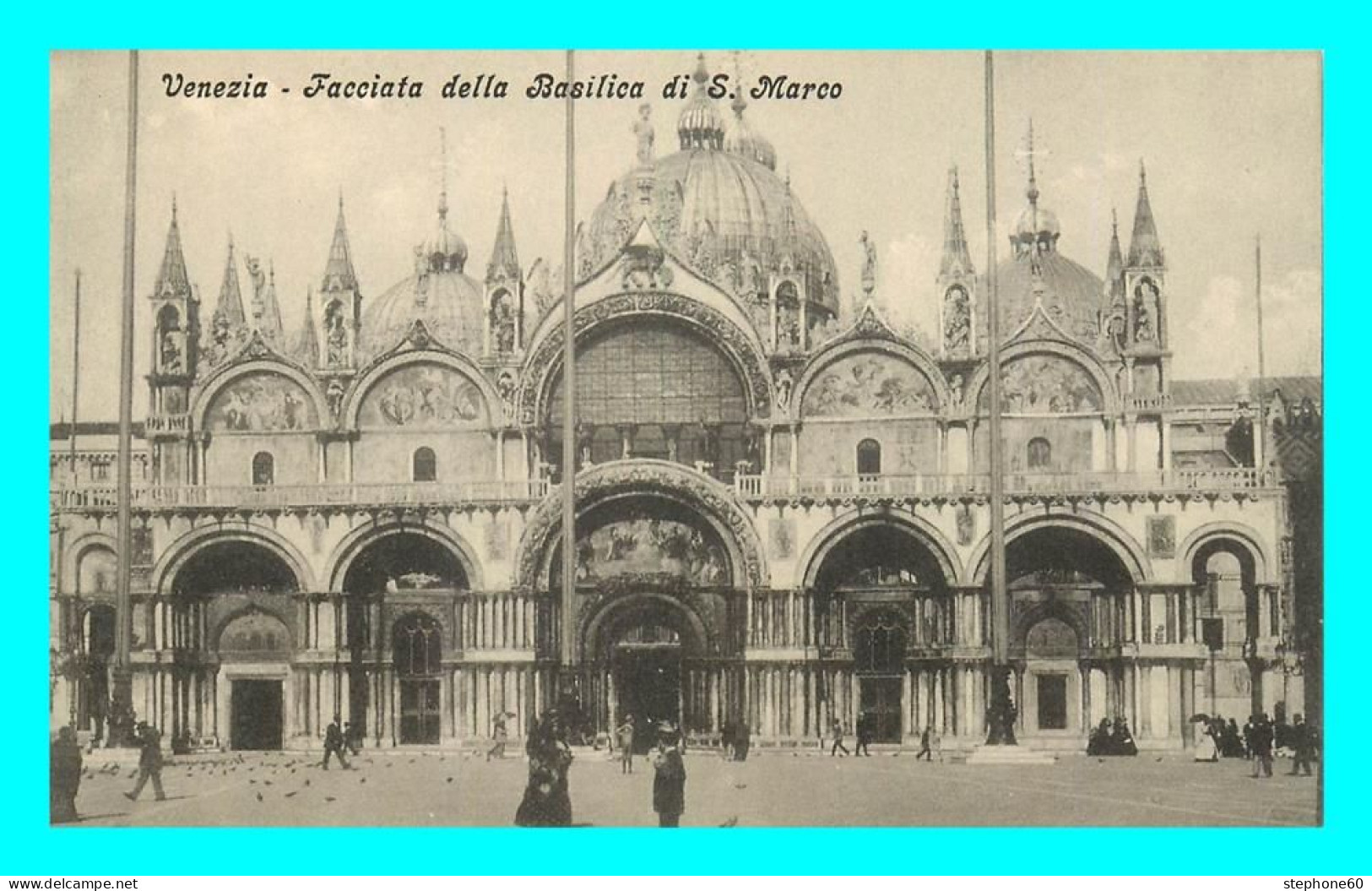 A832 / 249 VENEZIA Facciata Della Basilica Di S Marco - Venezia (Venedig)