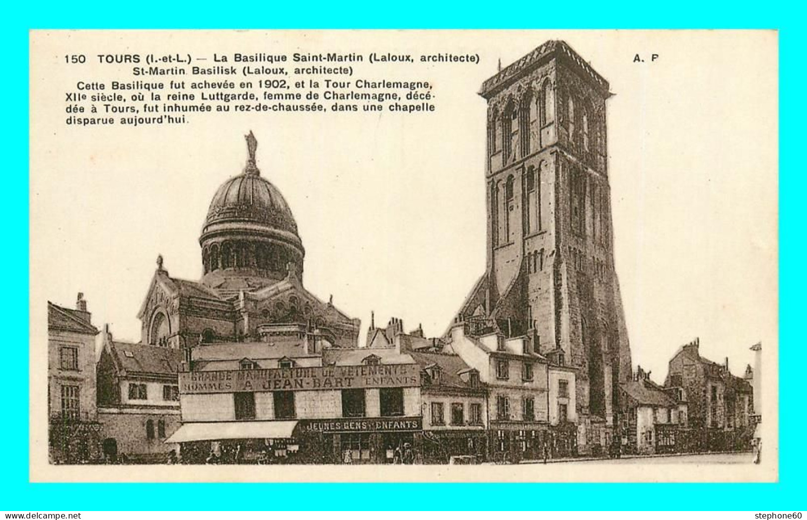 A832 / 295 37 - TOURS Basilique Saint Martin - Tours