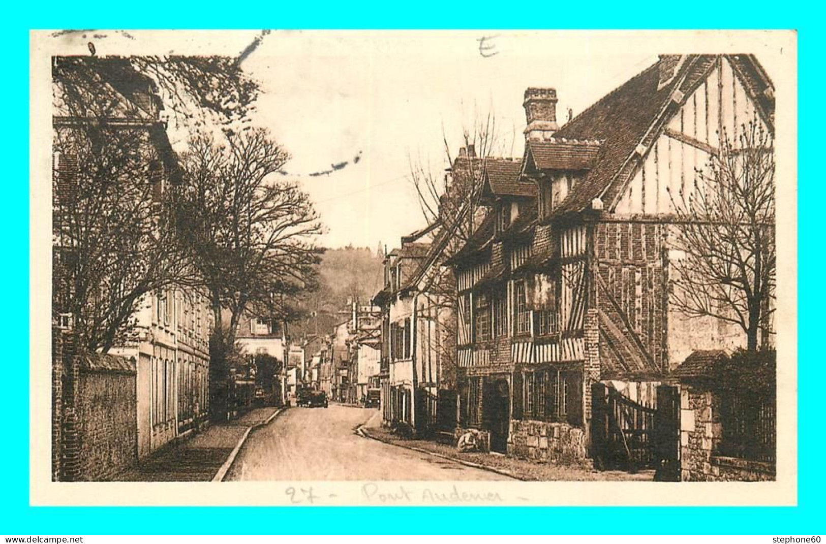 A828 / 183 27 - PONT AUDEMER Rue Notre Dame Du Pré Auberge Du Vieux Puits - Pont Audemer