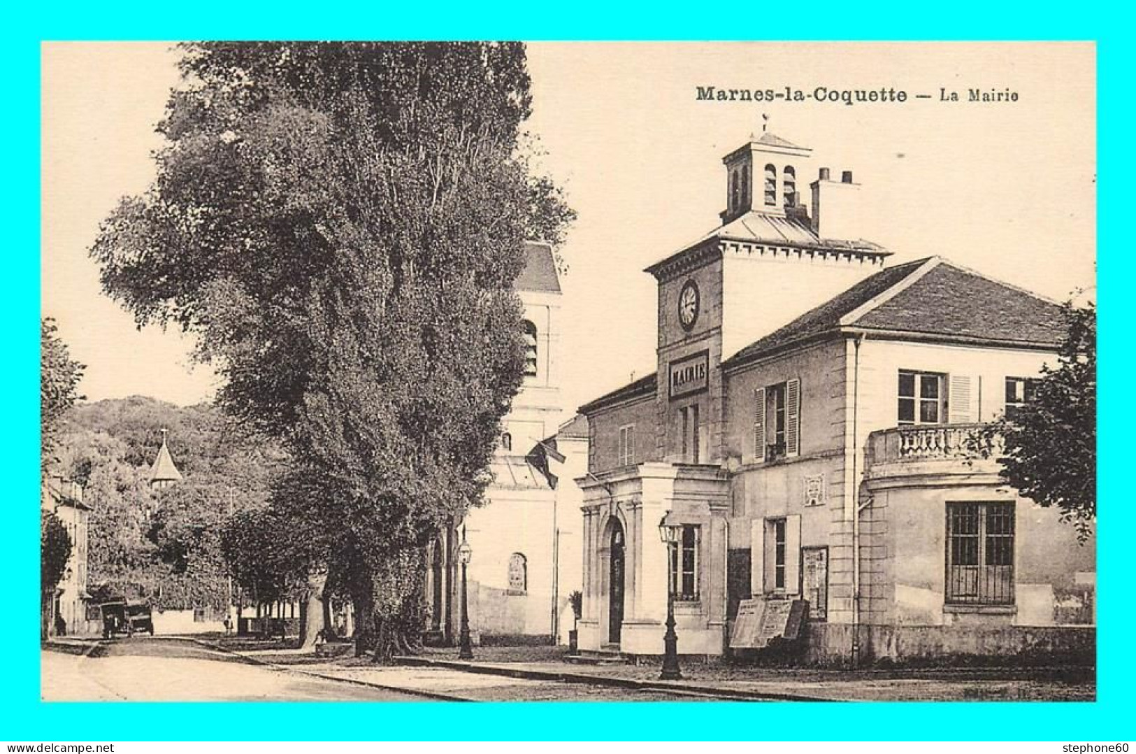 A828 / 207 92 - MARNES LA COQUETTE La Mairie - Andere & Zonder Classificatie