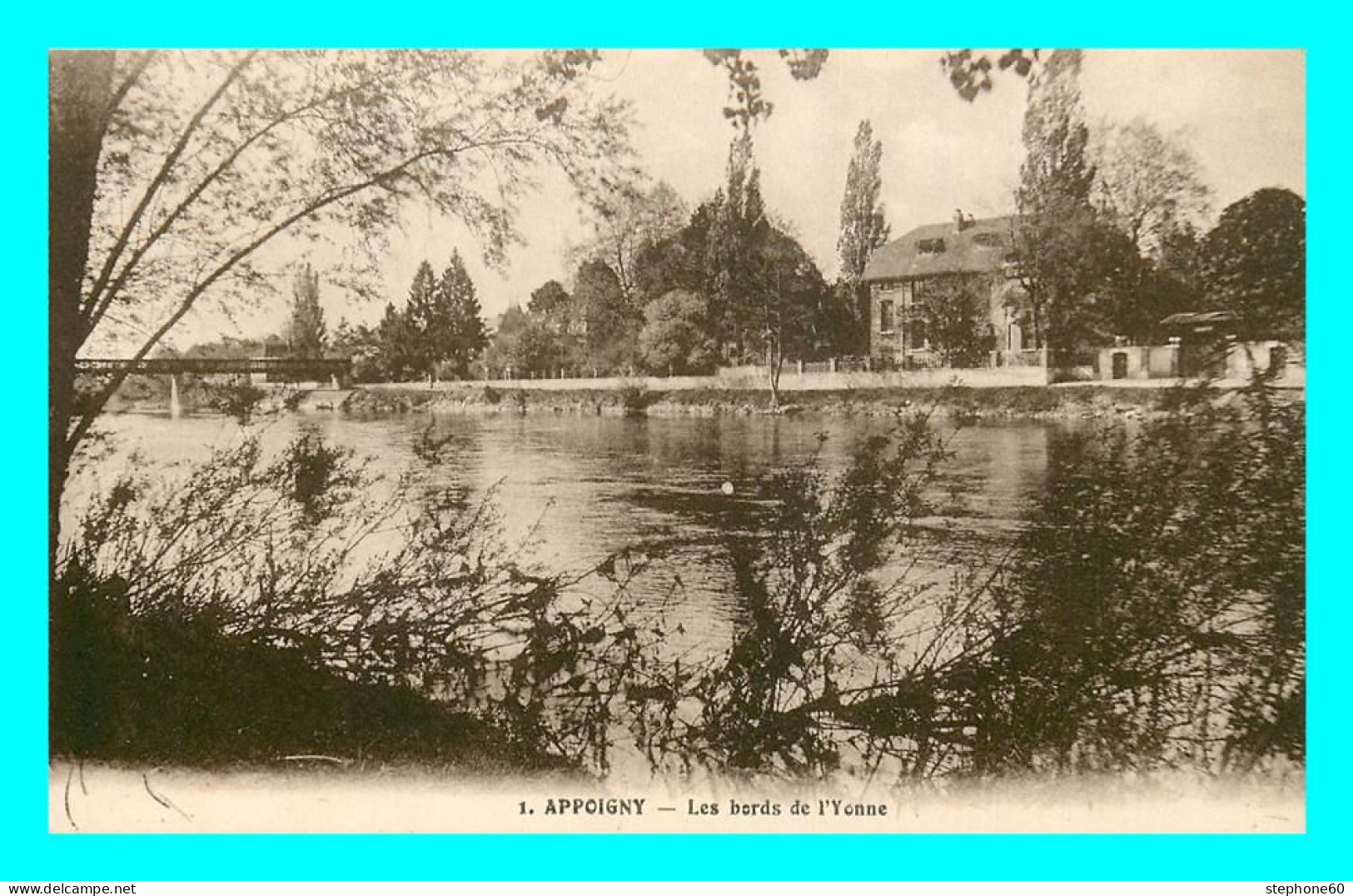 A828 / 209 89 - APPOIGNY Bords De L'Yonne - Appoigny