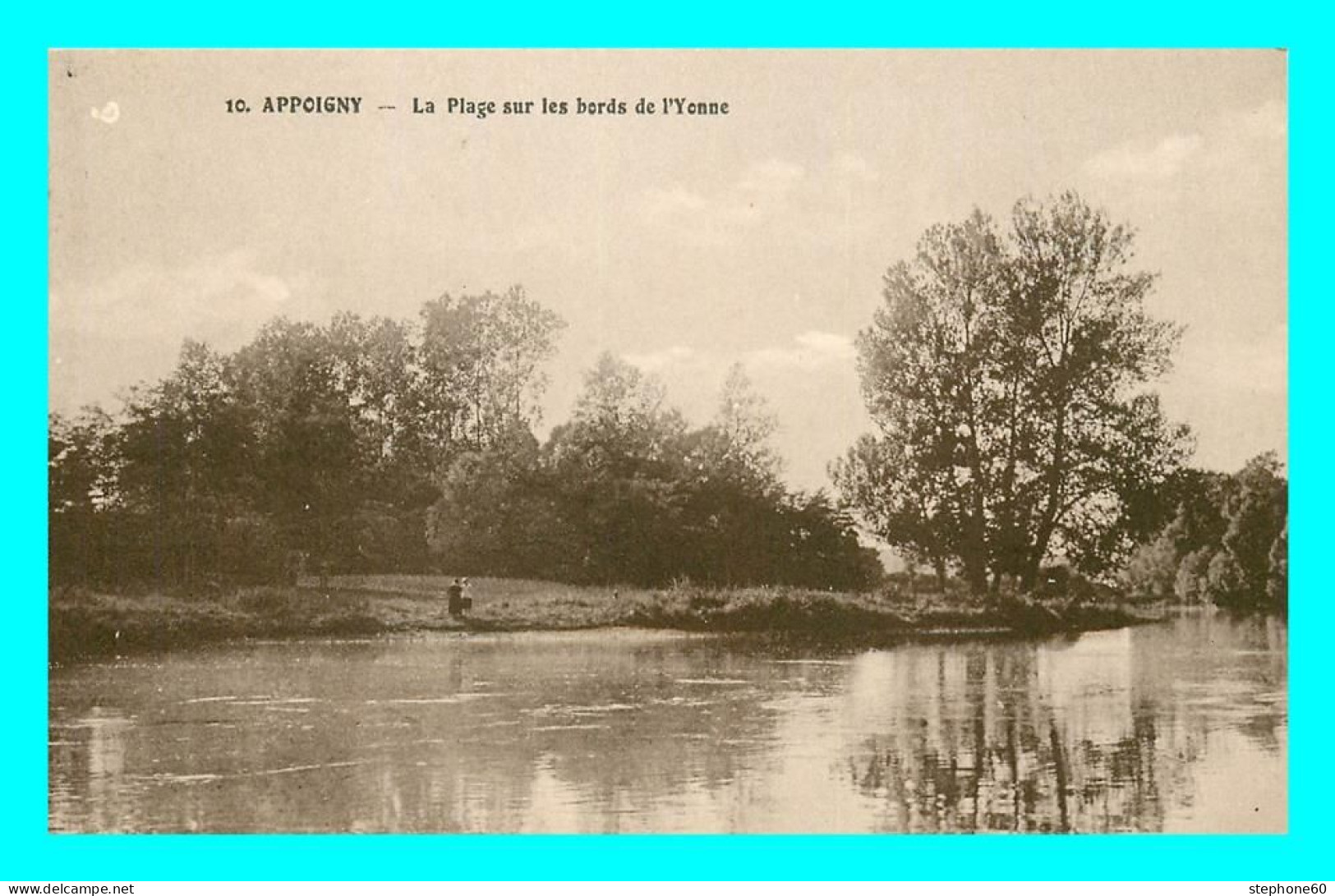 A828 / 229 89 - APPOIGNY Plage Sur Les Bords De L'Yonne - Appoigny