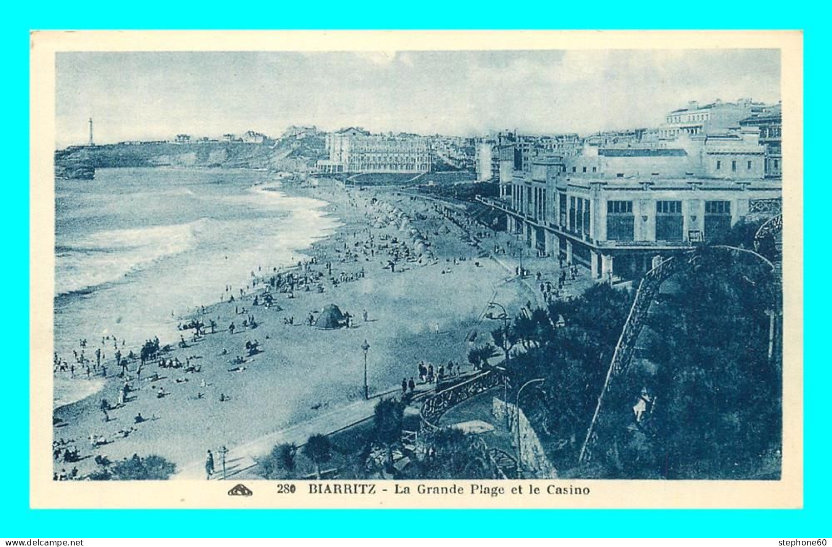 A828 / 257 64 - BIARRITZ La Grande Plage Et Casino - Biarritz