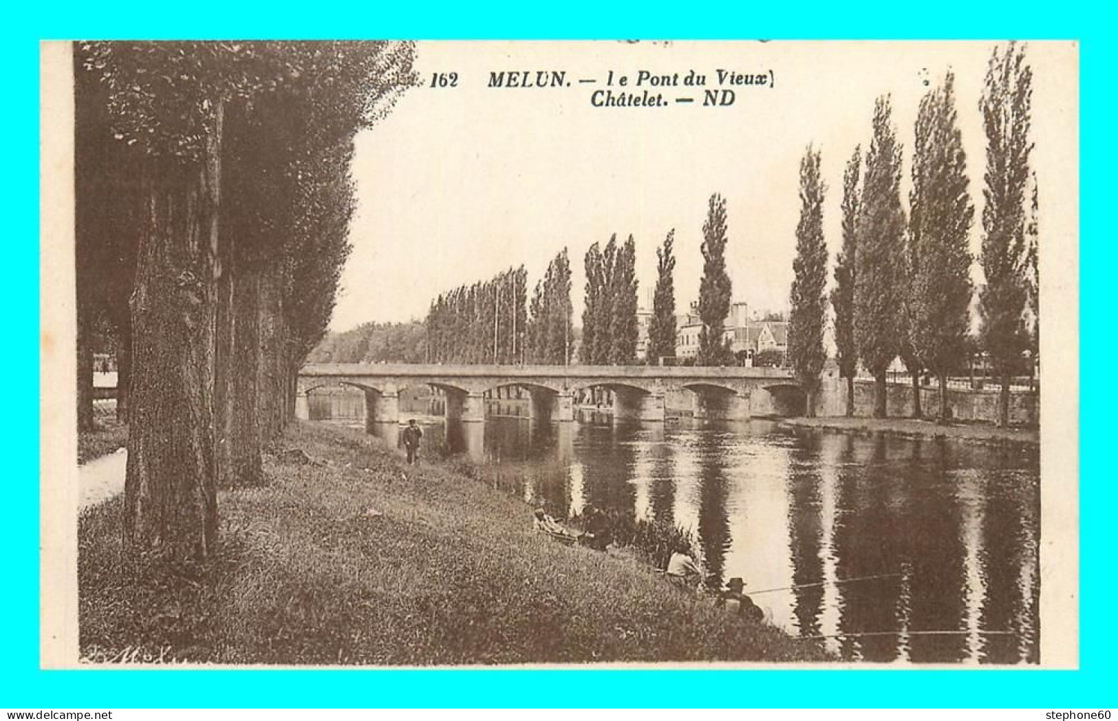 A828 / 291 77 - MELUN Pont Du Vieux Chatelet - Melun