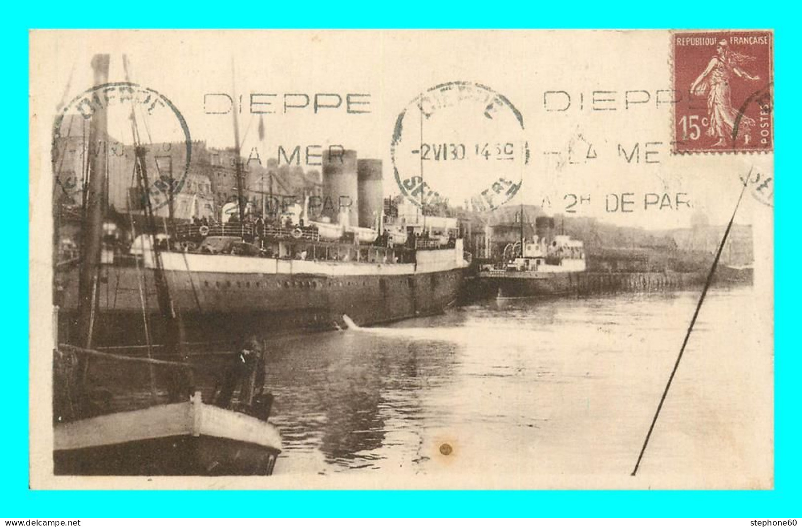 A828 / 309 76 - DIEPPE Paquebot à Quai - Dieppe