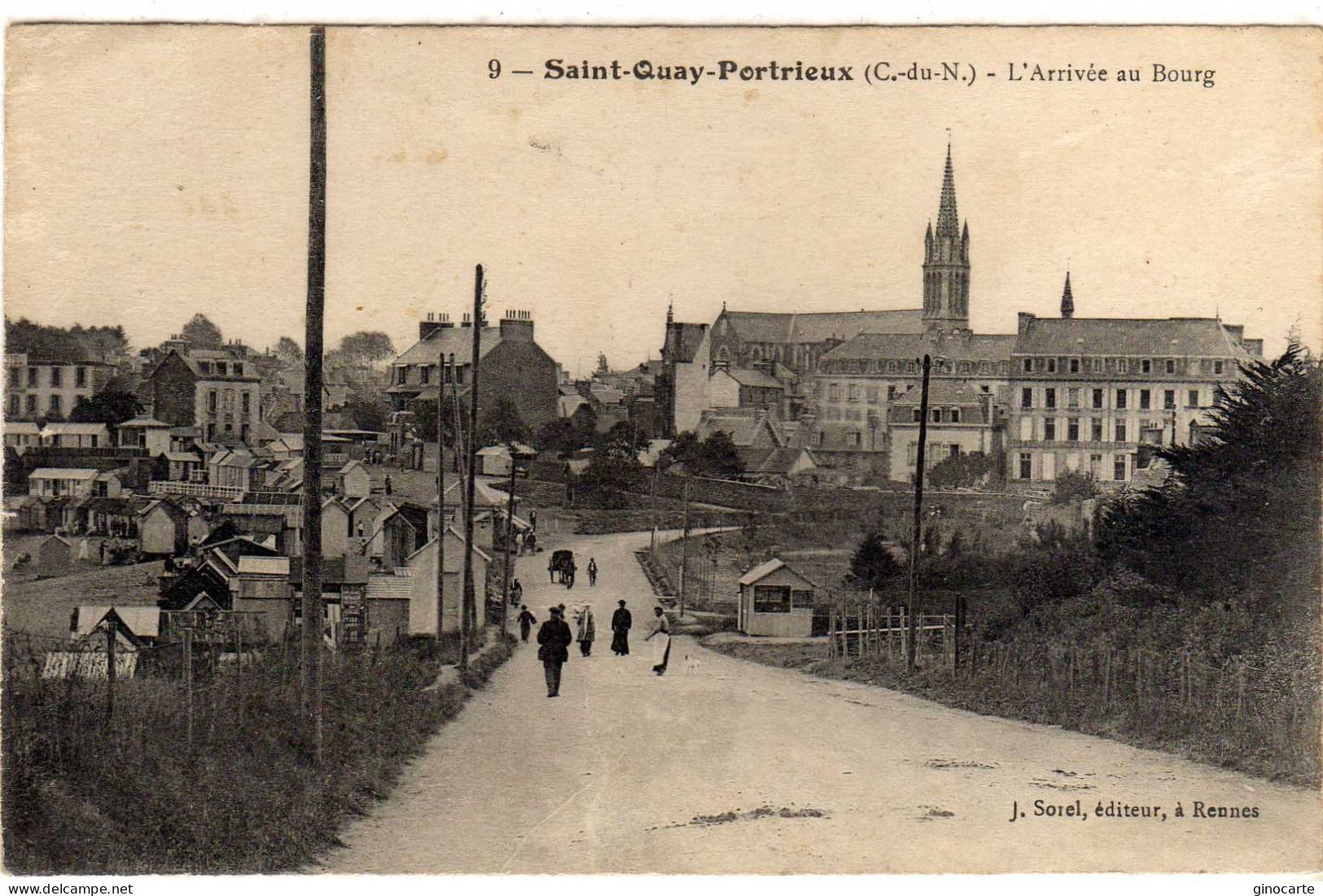 St Saint Quay Portrieux Arrivée Au Bourg - Saint-Quay-Portrieux