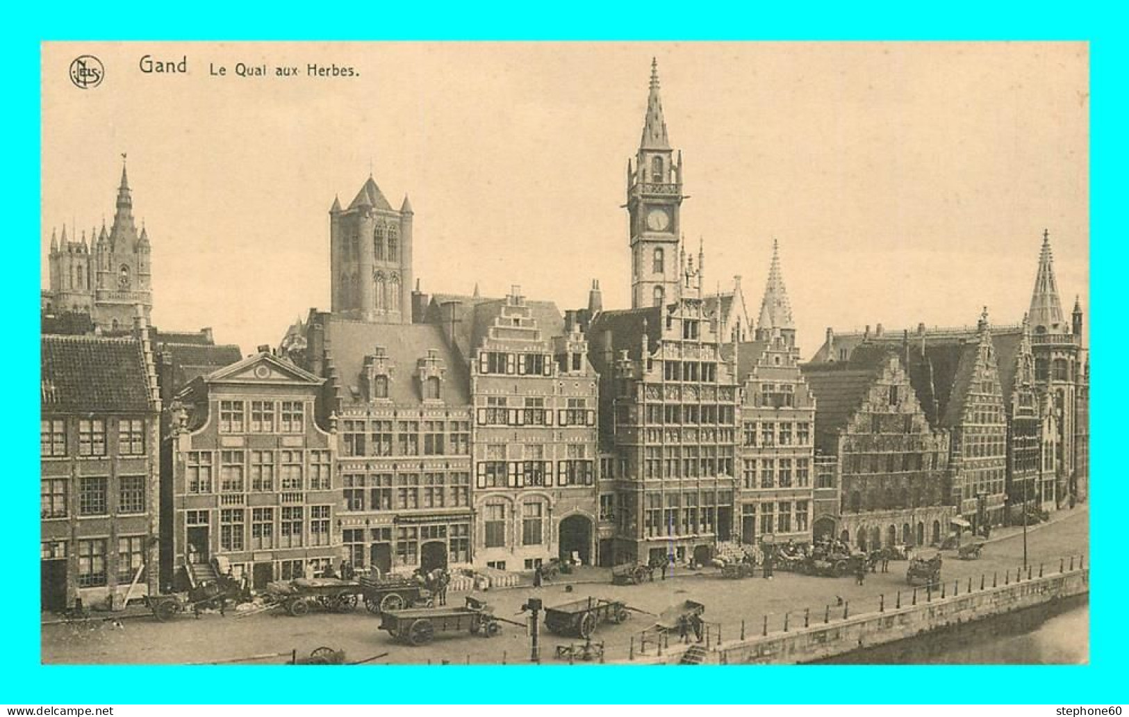 A833 / 015 GENT Gand Quai Aux Herbes - Gent