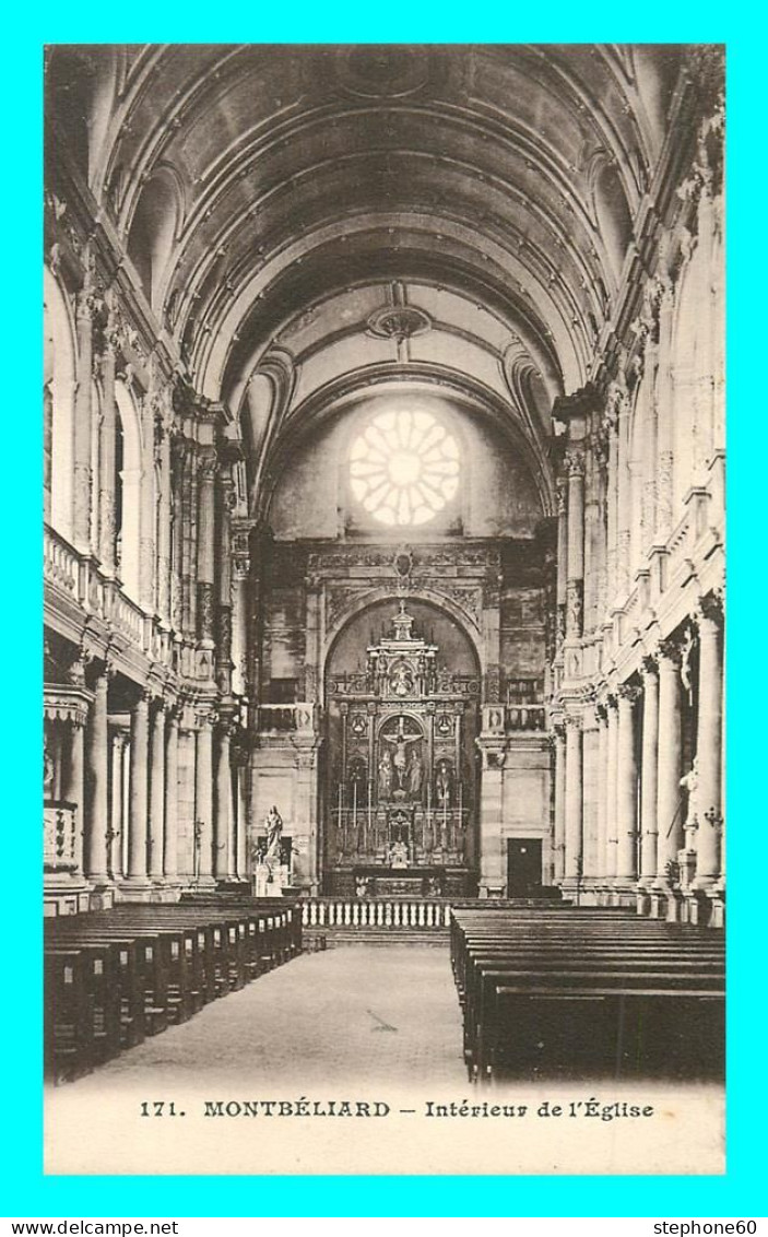 A833 / 557 25 - MONTBELIARD Intérieur De L'Eglise - Montbéliard