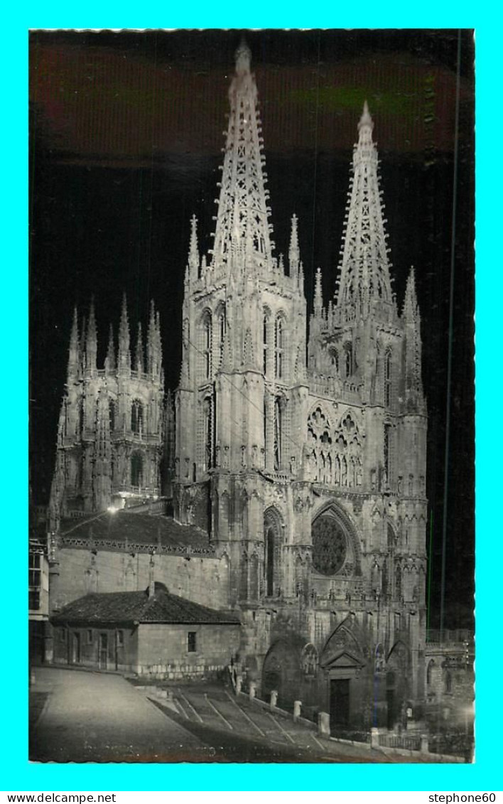 A833 / 631 Espagne BURGOS Catedral Illuminade - Burgos