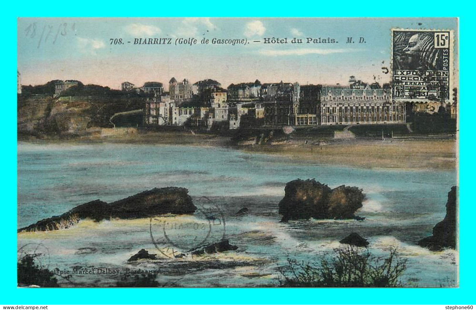 A830 / 469 64 - BIARRITZ Hotel Du Palais - Biarritz