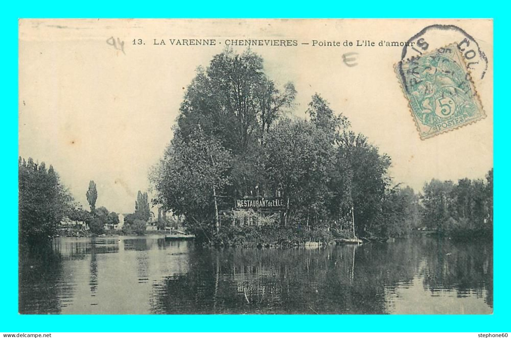 A834 / 123 94 - LA VARENNE CHENNEVIERES Pointe De L'Ile D'Amour - Autres & Non Classés