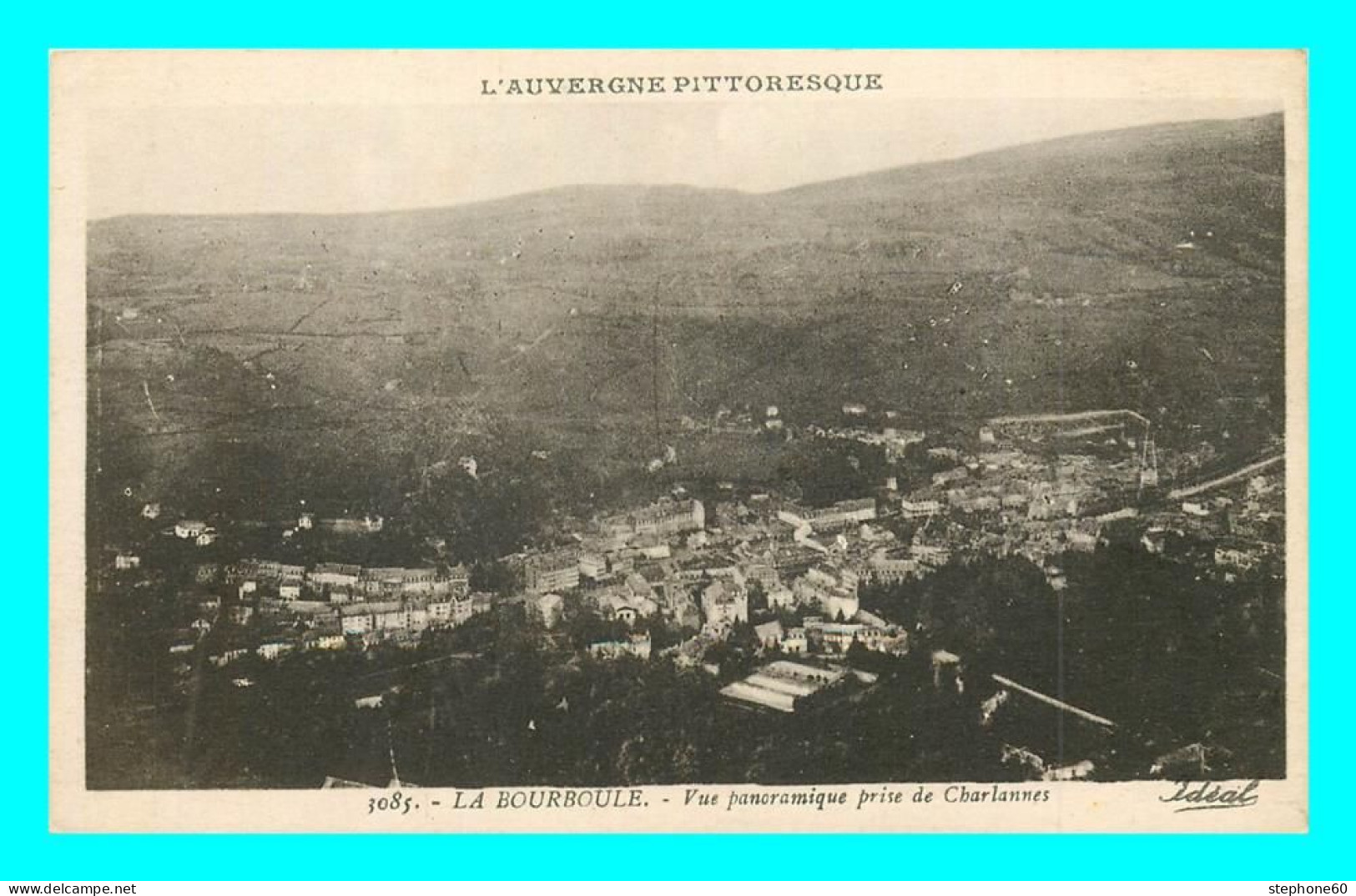 A834 / 107 63 - LA BOURBOULE Vue Panoramique Prise De Charlannes - La Bourboule