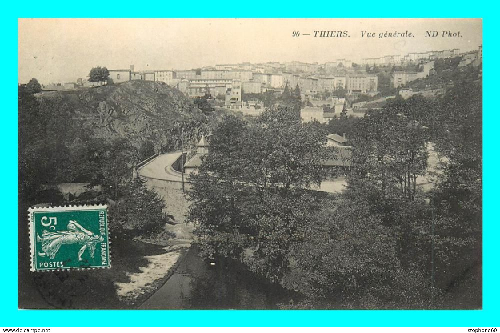 A834 / 121 63 - THIERS Vue Générale - Thiers