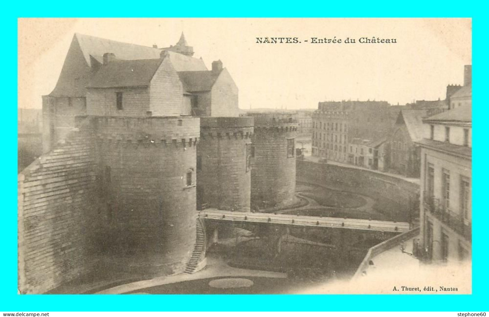 A835 / 489 44 - NANTES Entrée Du Chateau - Nantes