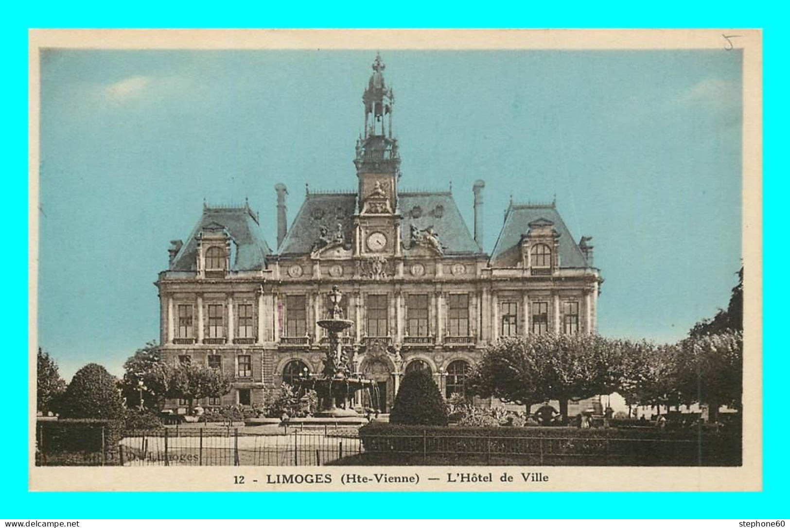 A835 / 459 87 - LIMOGES Hotel De Ville - Limoges