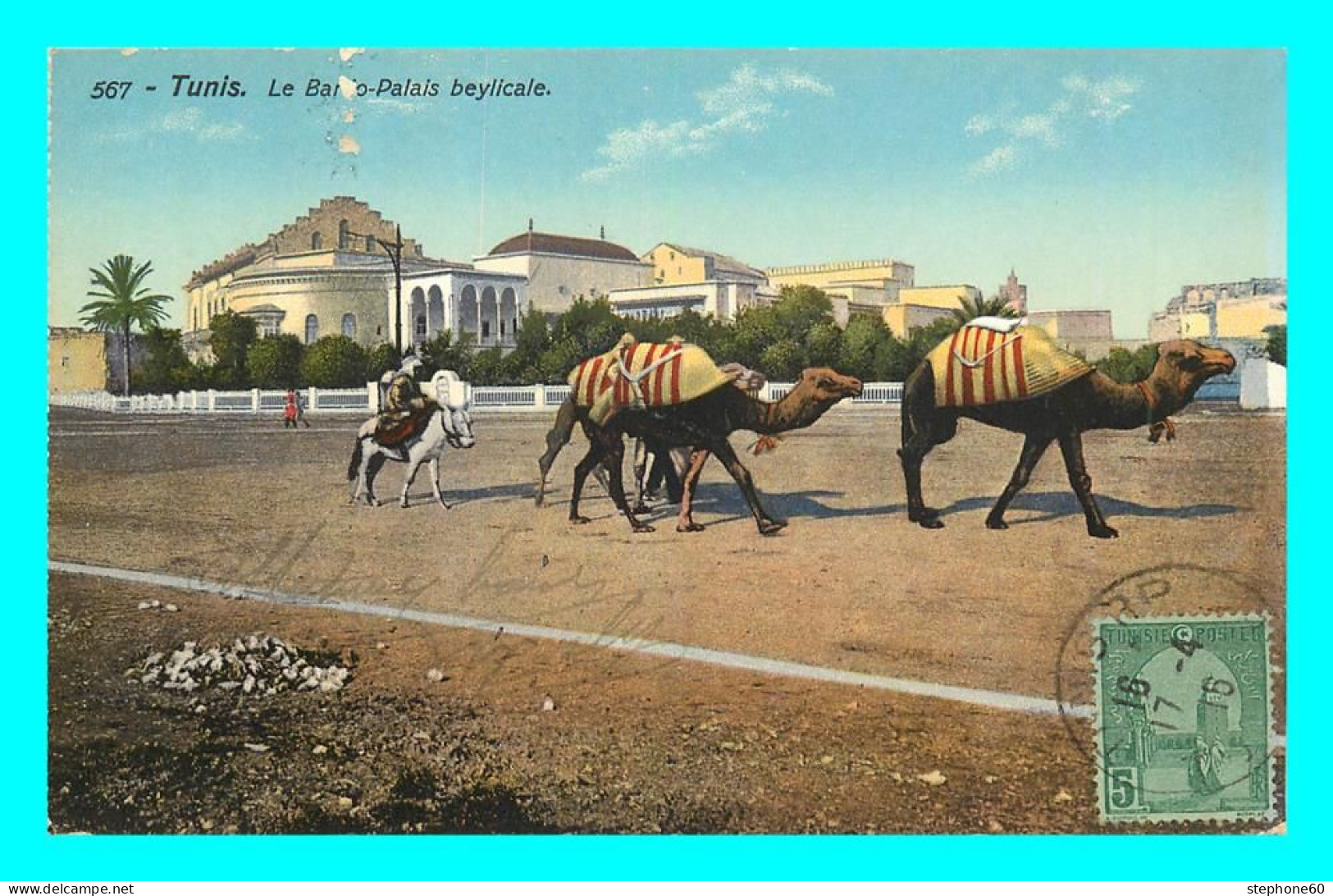 A835 / 301 TUNIS Le Bardo Palais Beylicale - Tunesië