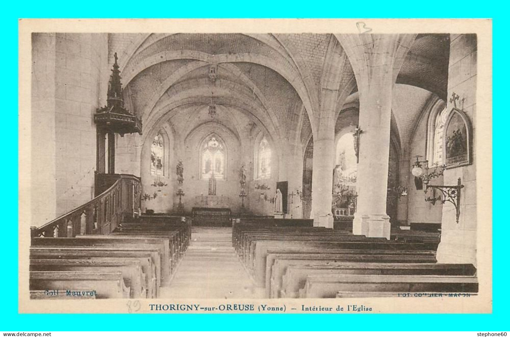 A835 / 267 89 - THORIGNY Sur OREUSE Intérieur De L'Eglise - Sonstige & Ohne Zuordnung