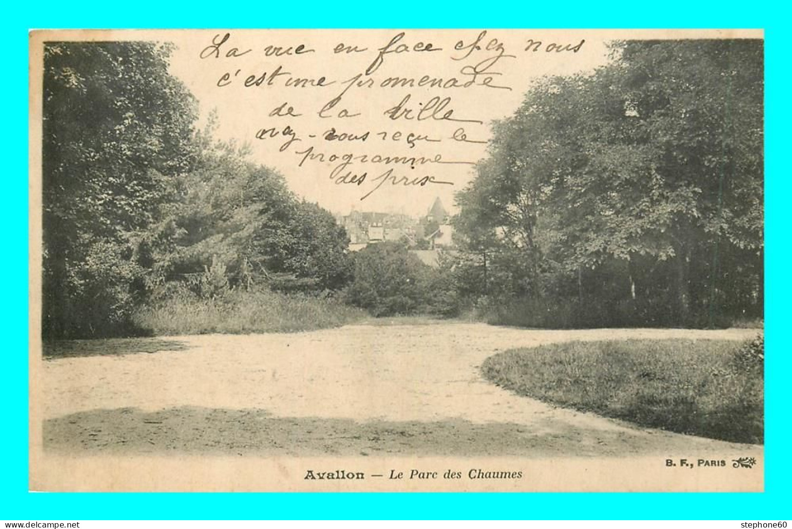 A835 / 231 89 - AVALLON Parc Des Chaumes - Avallon