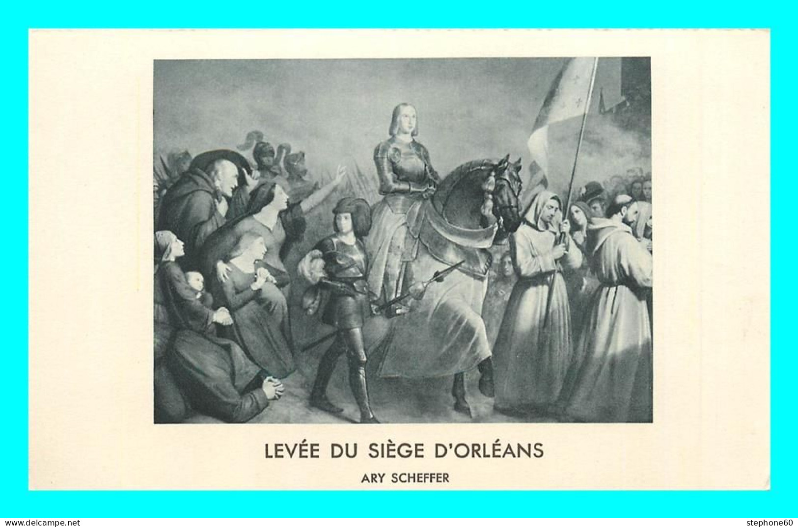 A835 / 125 Tableau Levée Du Siege D'Orleans Ary Scheffer - Malerei & Gemälde