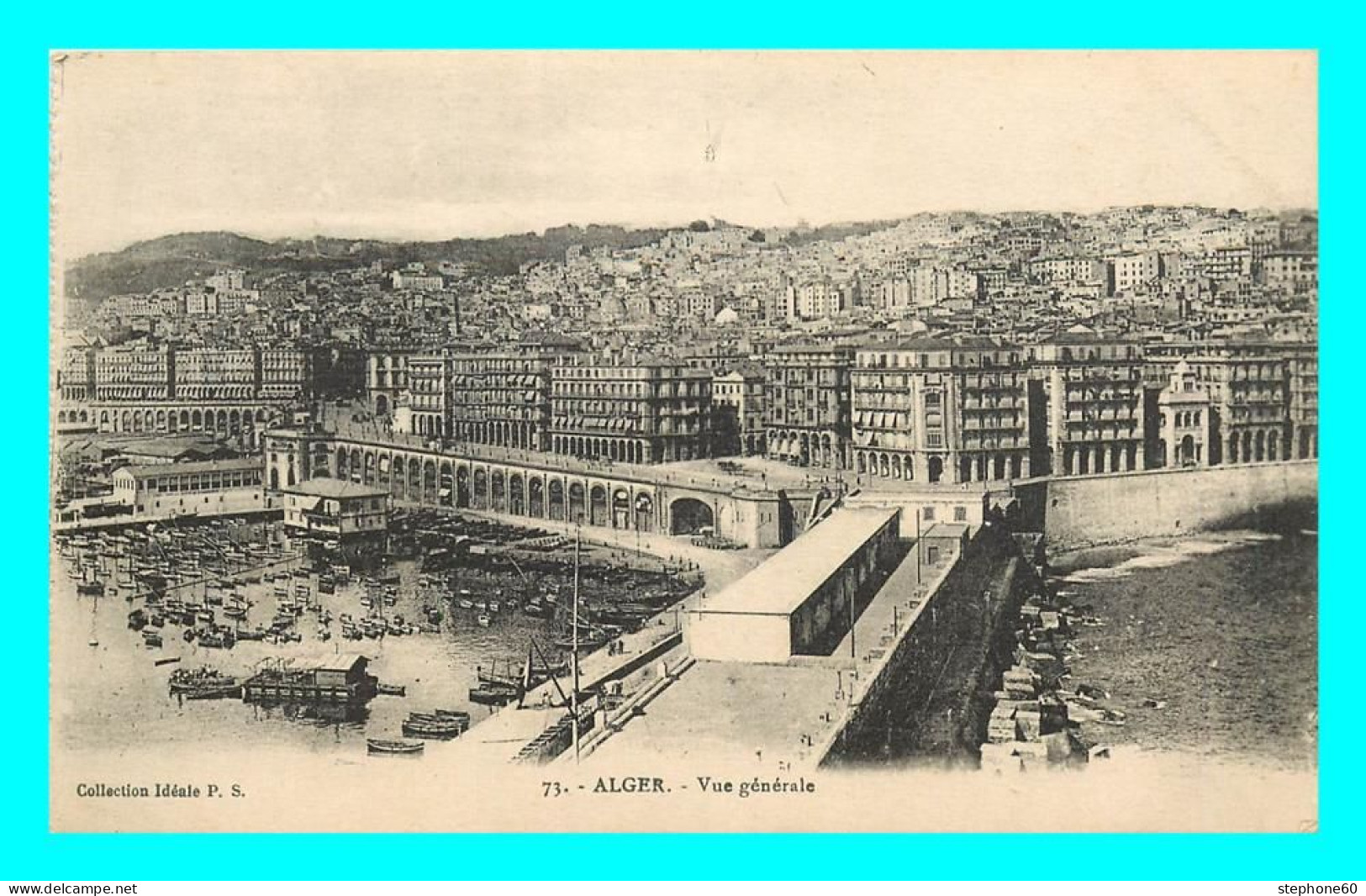 A835 / 103 Algérie ALGER Vue Générale - Algiers