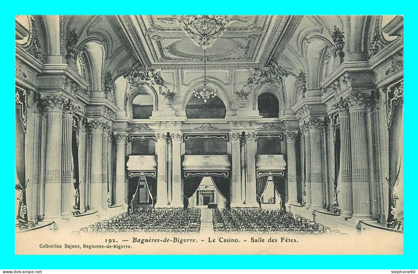 A835 / 081 65 - BAGNERES DE BIGORRE Casino Salle Des Fetes - Bagneres De Bigorre