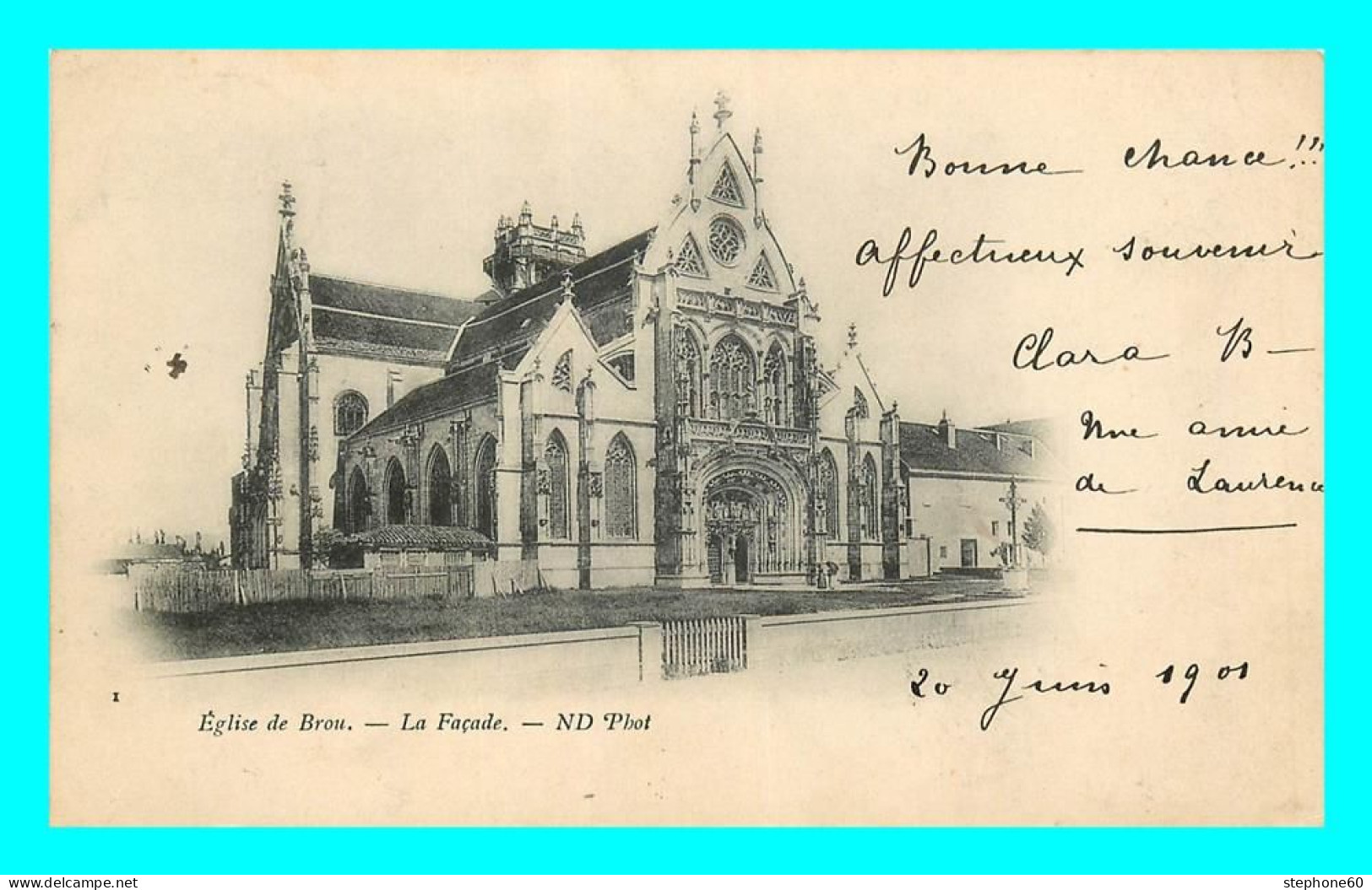 A835 / 073 01 - EGLISE DE BROU La Facade - Brou - Kirche