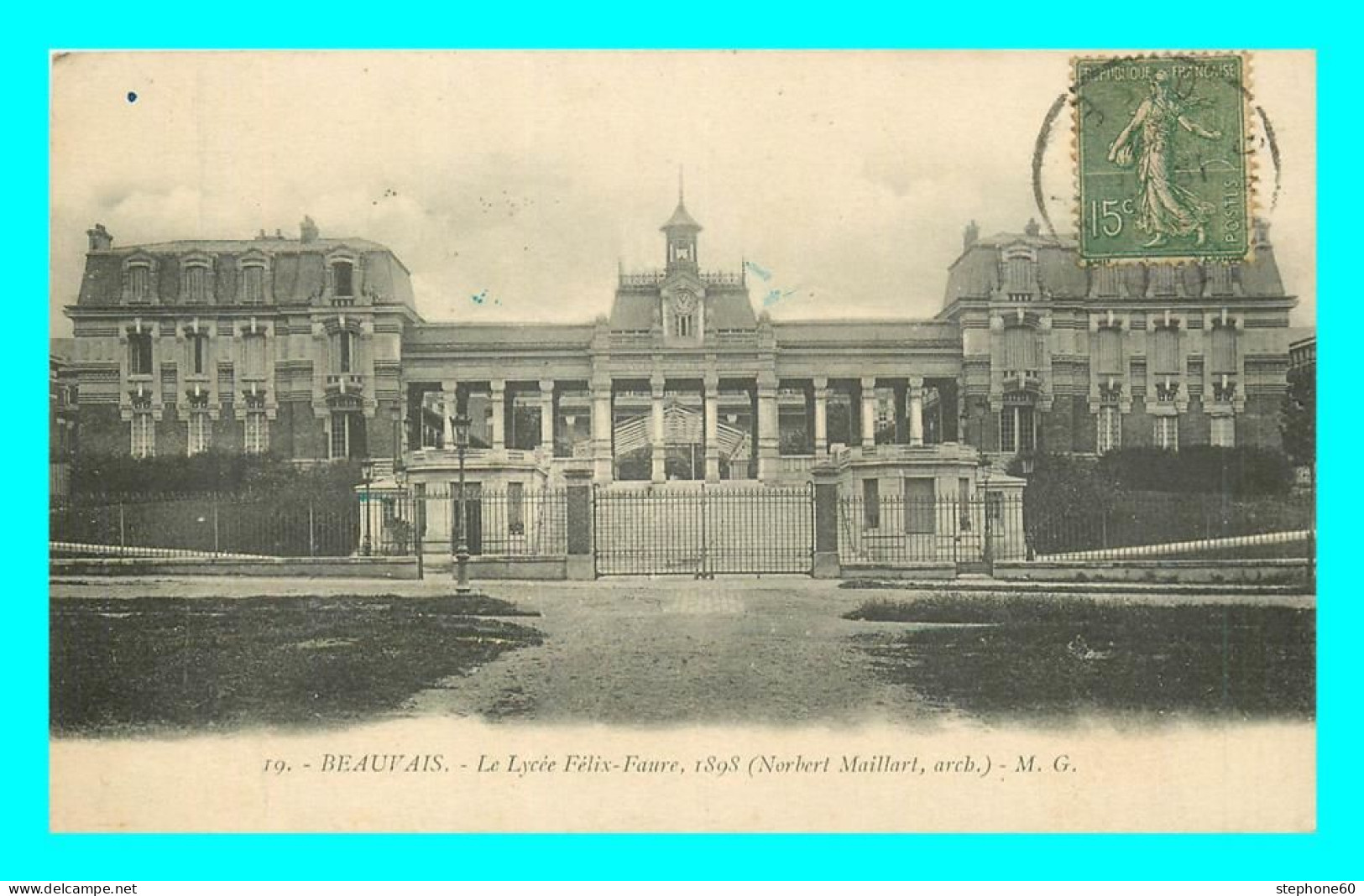 A835 / 015 60 - BEAUVAIS Lycée Félix Faure - Beauvais