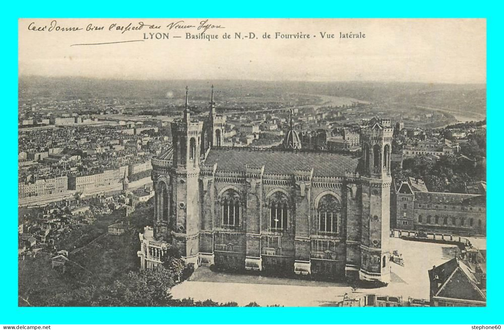 A835 / 163 69 - LYON Basilique De Notre Dame De Fourviere Vue Latérale - Autres & Non Classés