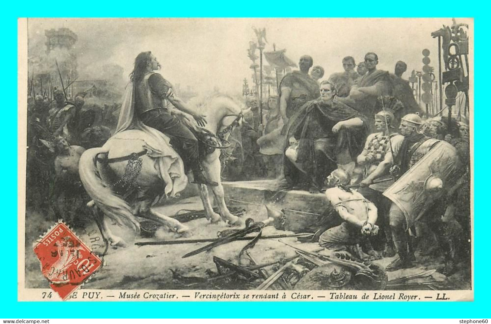 A832 / 487 43 - LE PUY Musée Crozatier Vercingetorix Se Rendant à César - Autres & Non Classés