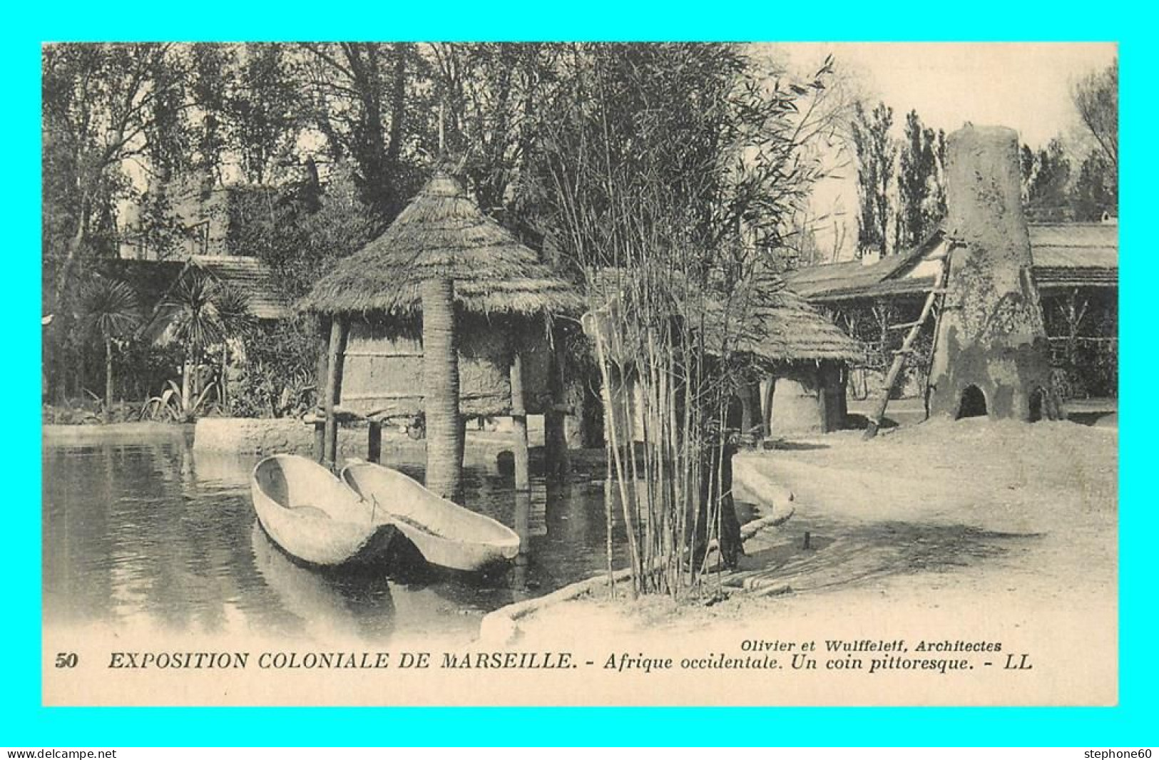 A832 / 529 13 - MARSEILLE Exposition Coloniale Afrique Occidentale - Mostre Coloniali 1906 – 1922