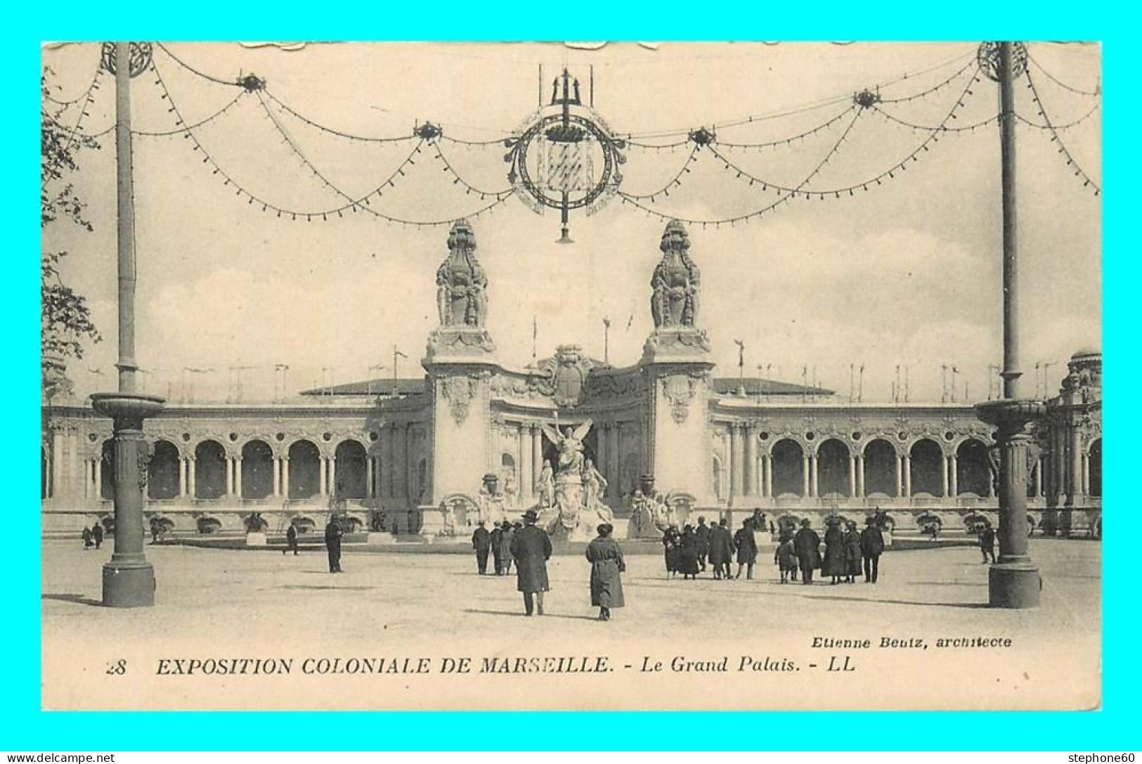 A832 / 531 13 - MARSEILLE Exposition Coloniale Le Grand Palais - Koloniale Tentoonstelling 1906-1922