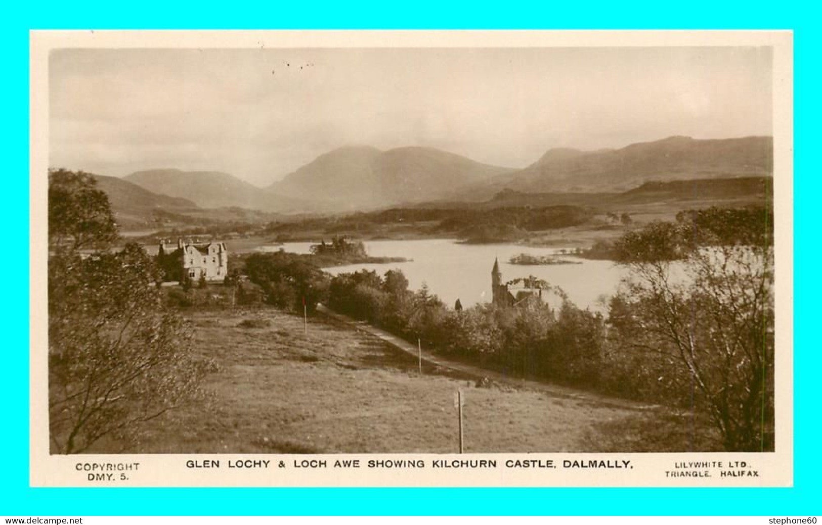 A832 / 585 ECOSSE Glen Lochy And Loch Awe Showing Kilchurn Castle DALMALLY - Other & Unclassified