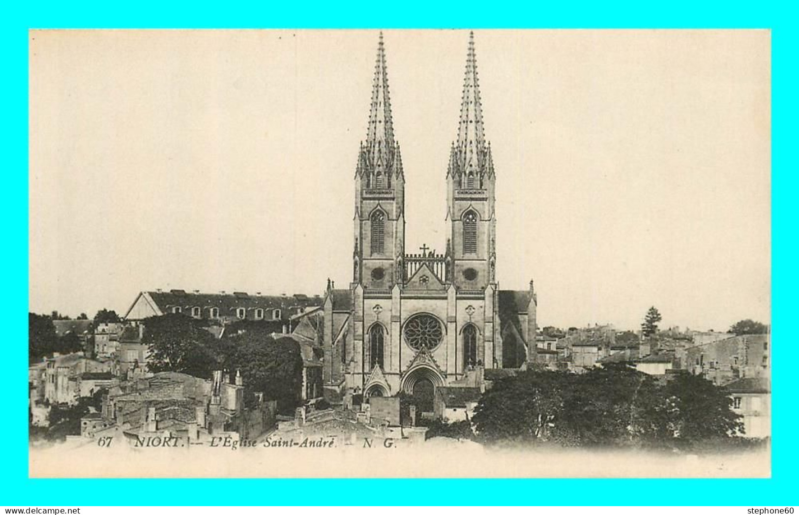 A832 / 005 79 - NIORT Eglise Saint André - Niort