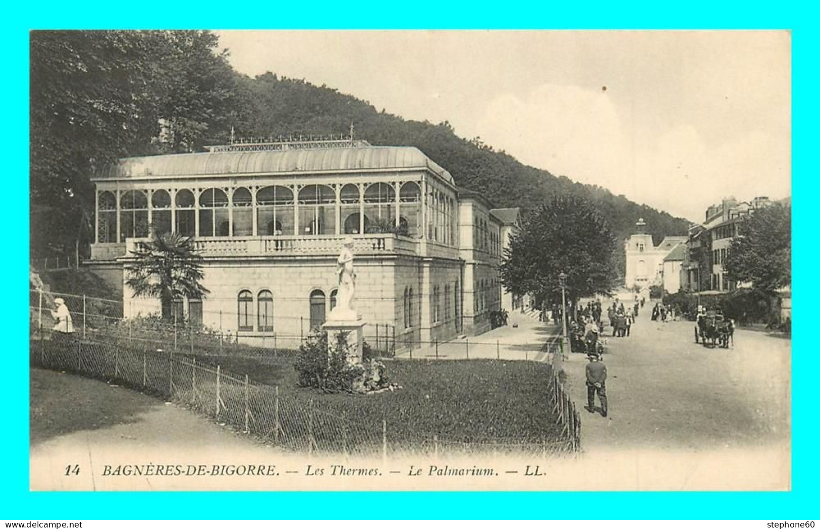 A836 / 129 65 - BAGNERES DE BIGORRE Les Thermes Le Palmarium - Bagneres De Bigorre