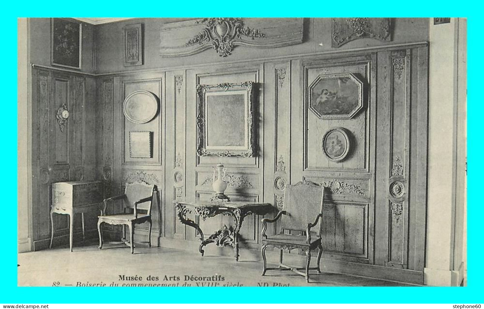 A837 / 025  Musée Des Arts Décoratifs Boiseries Du Commencement Du XVIIe S. - Antike