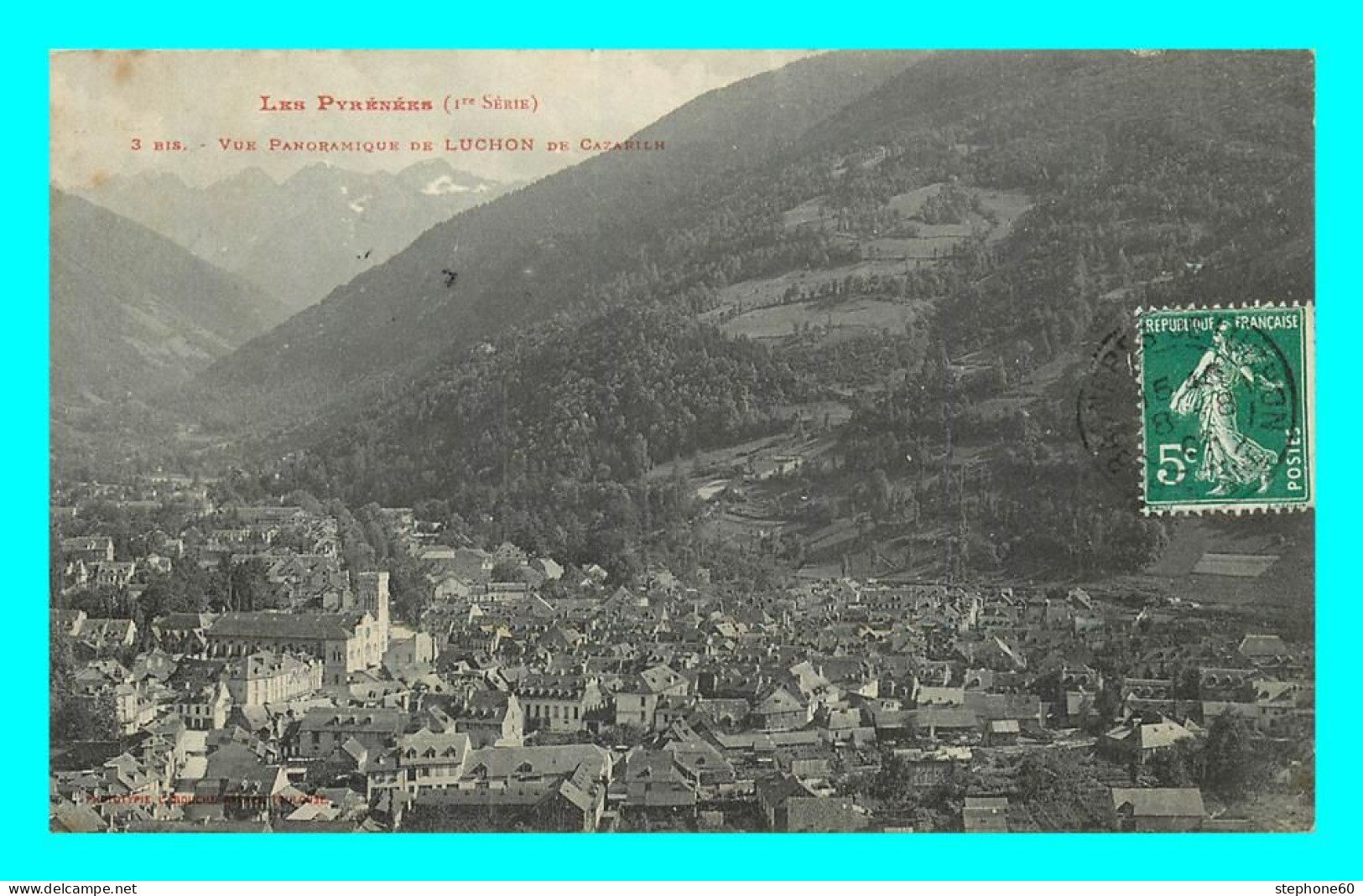 A837 / 303 31 - LUCHON Vue Panoramique De Luchon De Cazarilh - Luchon