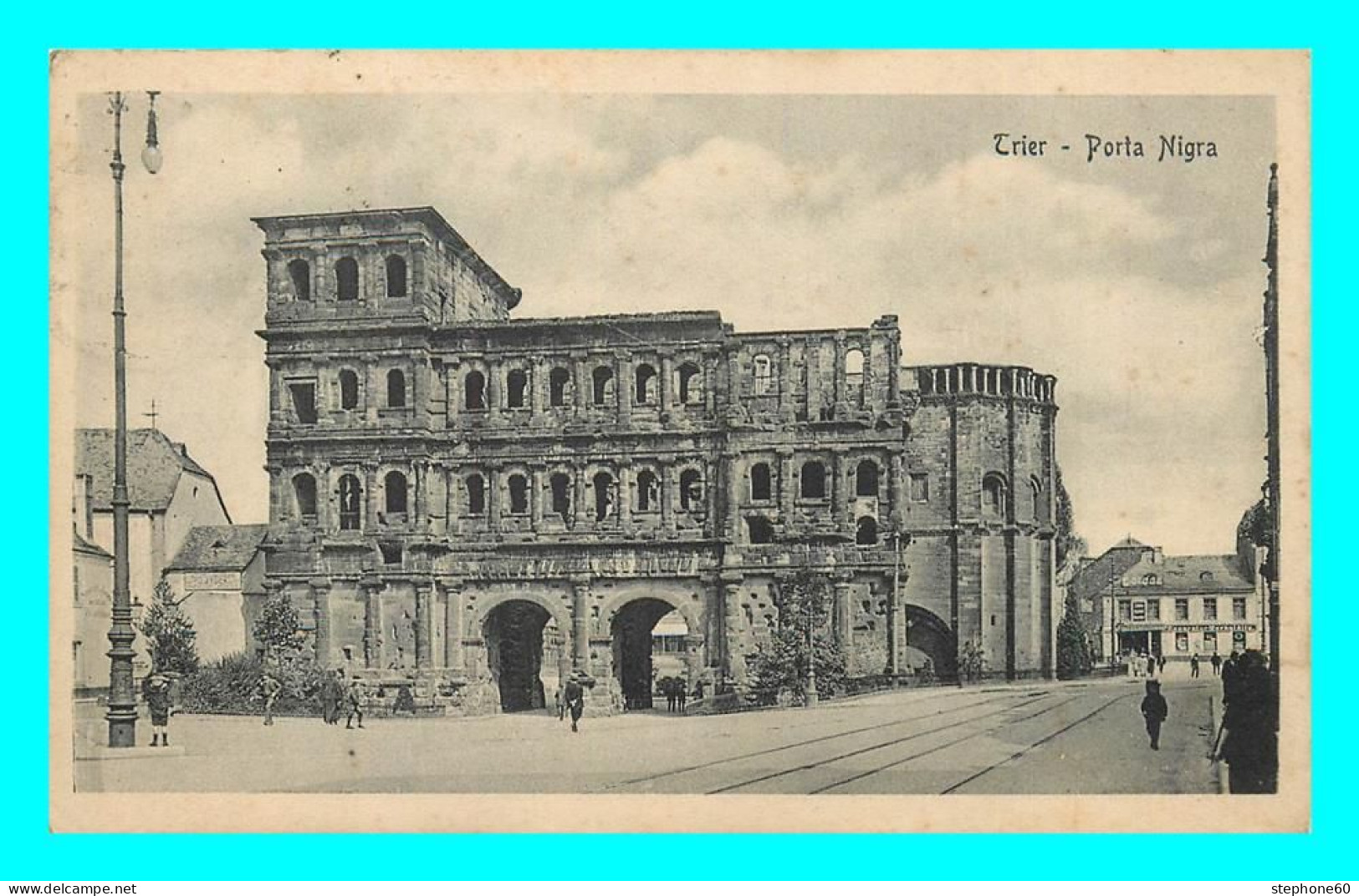 A837 / 175 TRIER Porta Nigra ( Lettre Taxée Timbre Taxe - Cachet ) - Trier