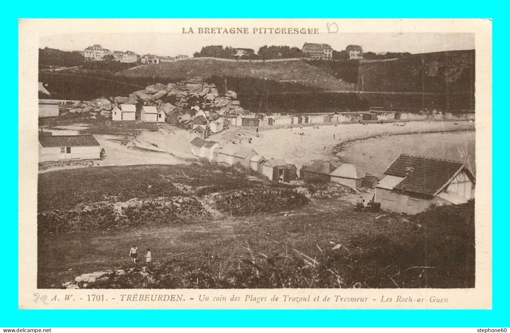 A837 / 363 22 - TREBEURDEN Un Coin Des Plages De Trozoul Et De Tresmeur - Trébeurden