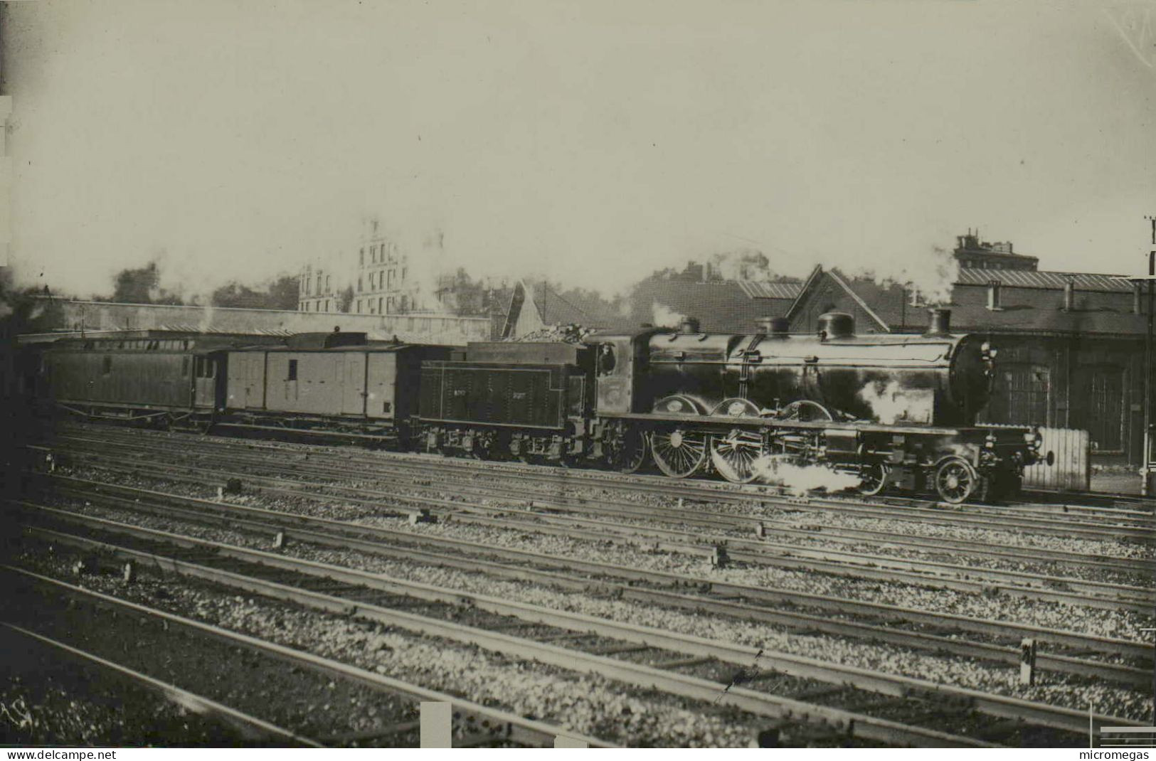 Reproduction - Locomotive à Identifier - Eisenbahnen