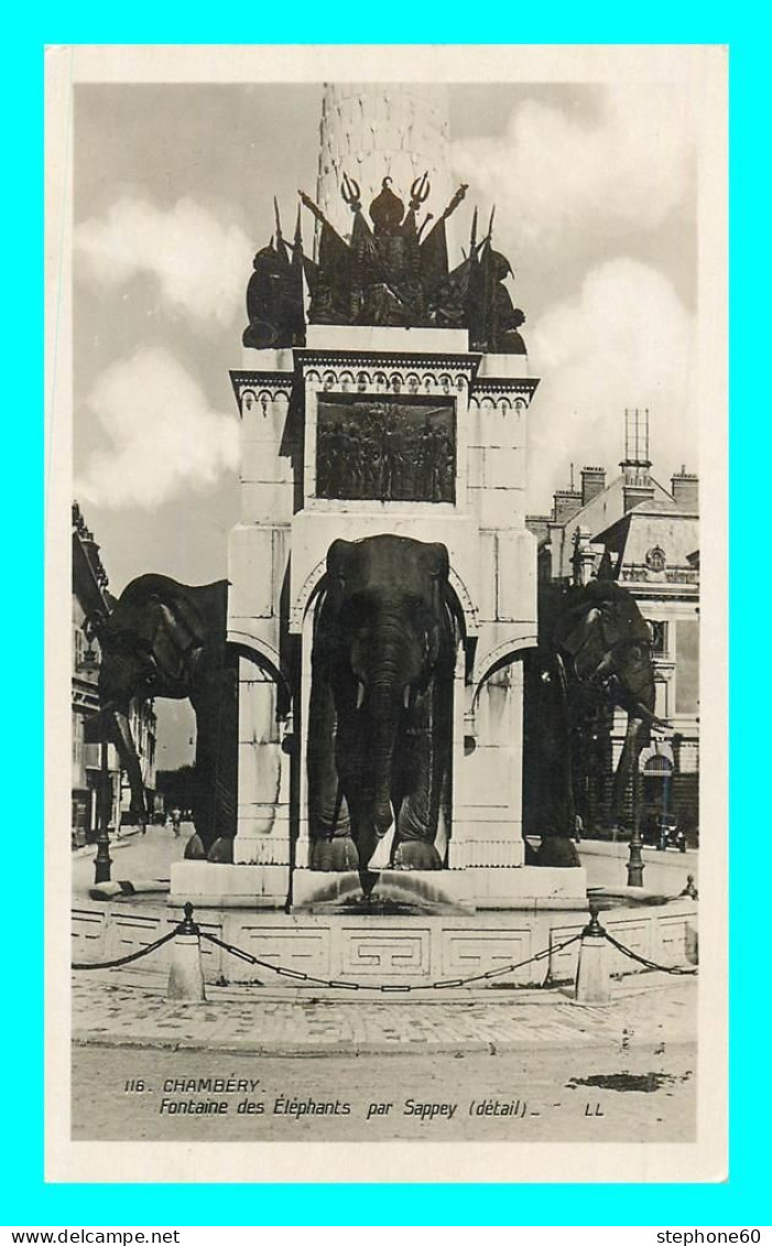 A834 / 505 73 - CHAMBERY Fontaine Aux Elephants Par Sappey - Chambery