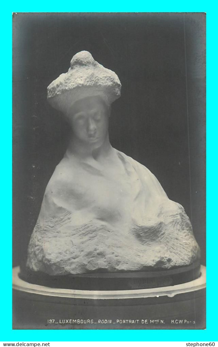 A834 / 433  Luxembourg RODIN Portrait De Mme N. - Sculpturen